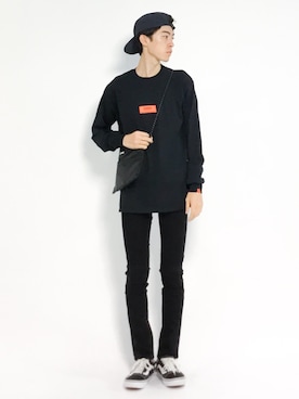 Morikawa Yoshinoriさん（メンズ・176cm）の秋コーディネート