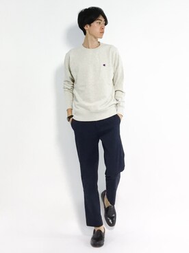 Morikawa Yoshinoriさん（メンズ・176cm）の秋コーディネート