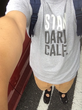 「chapter world（チャプターワールド）のアイテム（帽子）」を使った、100百式さん（メンズ・165cm）の夏コーディネート