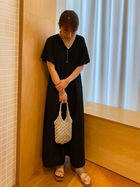 kitaarashi rikakoさん（レディース・158cm）の春コーディネート