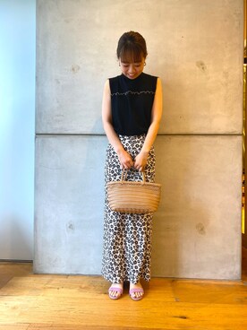 kitaarashi rikakoさん（レディース・158cm）の春コーディネート