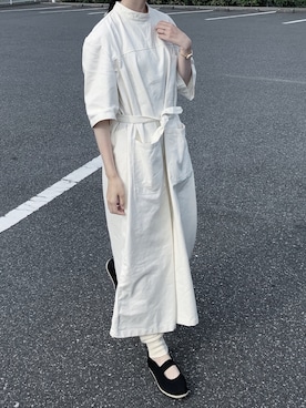 「Shelly island（シェリーアイランド）のアイテム（レギンス/スパッツ）」を使った、Ayaさん（レディース・164cm）の夏コーディネート