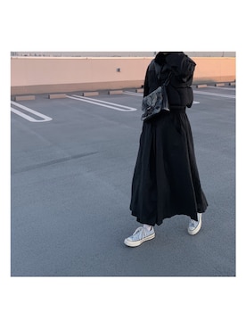 「白タイツ」｜Ayaさん（レディース・164cm・20代）の冬コーディネート