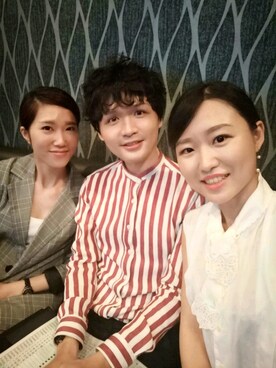 「zinif（ジニフ）のアイテム（トップス）」を使った、James laurentさん（メンズ・176cm）の夏コーディネート