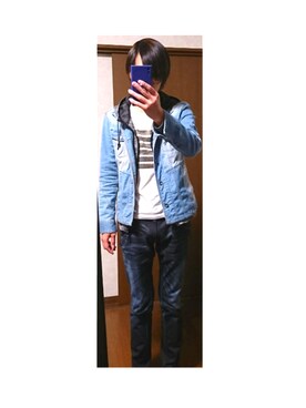 ふじ しゅんさん(メンズ・174cm)の春コーディネート