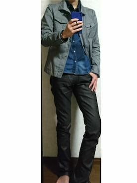 ふじ しゅんさん（メンズ・174cm）の春コーディネート