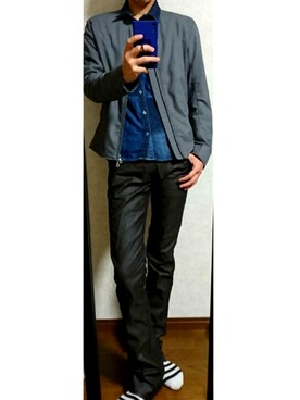 ふじ しゅんさん（メンズ・174cm）の春コーディネート