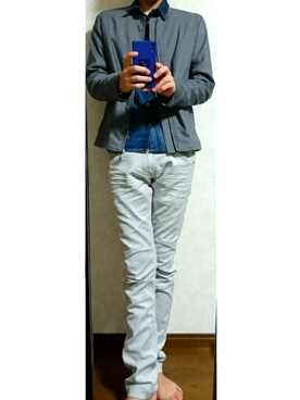 ふじ しゅんさん（メンズ・174cm）の春コーディネート