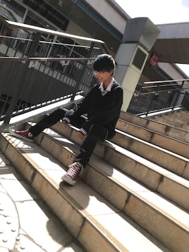 かづささん（メンズ・173cm）の秋コーディネート