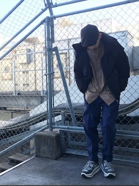 すぐるさん（メンズ・170cm）の冬コーディネート