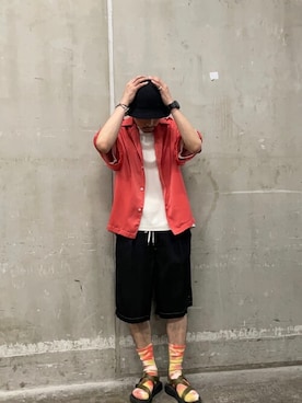 すぐるさん(メンズ・170cm)の夏コーディネート