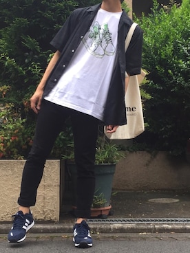 yoyo＊yoさん（メンズ・175cm）の夏コーディネート