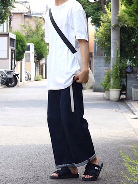 yoyo＊yoさん（メンズ・174cm）の夏コーディネート