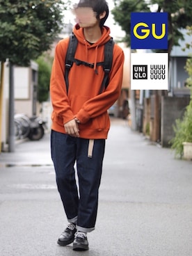 「UNCAR COMPOUNDED（アンカーコンパウンデッド）のアイテム」を使った、yoyo＊yoさん（メンズ・174cm）の秋コーディネート