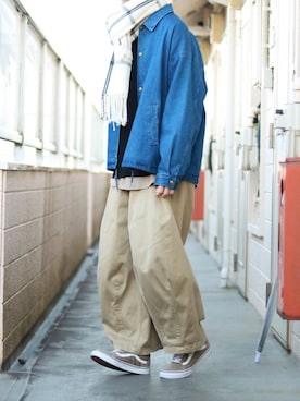 yoyo＊yoさん（メンズ・175cm）の冬コーディネート