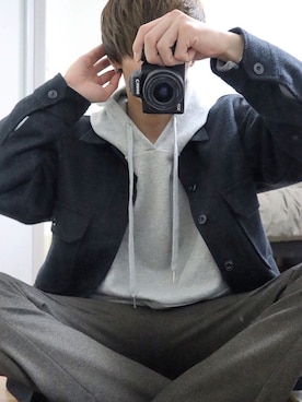 「いいね返し」｜「アイテム（その他アウター）」を使った、kotaさん（メンズ・173cm）の冬コーディネート