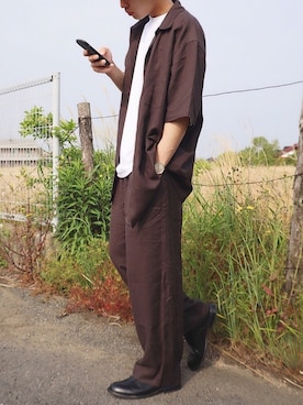 「アイテム（ピアス（片耳用））」を使った、kotaさん（メンズ・173cm・10代）の春コーディネート