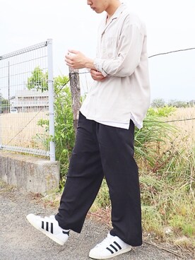 「アイテム（ピアス（片耳用））」を使った、kotaさん（メンズ・173cm・10代）の春コーディネート