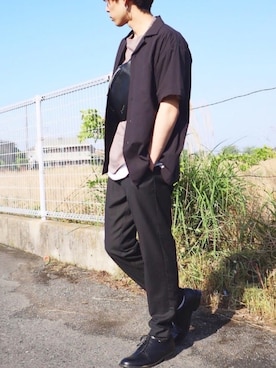 「アイテム（ピアス（片耳用））」を使った、kotaさん（メンズ・173cm・10代）の春コーディネート