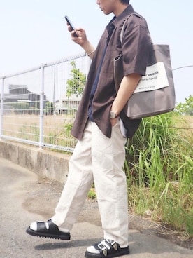 「アイテム（ピアス（片耳用））」を使った、kotaさん（メンズ・173cm・10代）の夏コーディネート