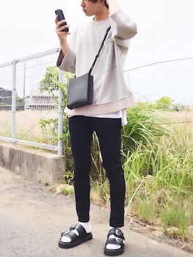 「アイテム（ピアス（片耳用））」を使った、kotaさん（メンズ・173cm・10代）の夏コーディネート