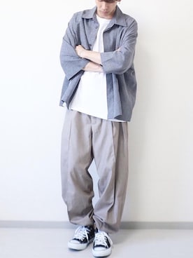 「アイテム（ピアス（片耳用））」を使った、kotaさん（メンズ・173cm・10代）の夏コーディネート