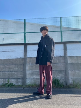 児玉 葵さん（メンズ・176cm）の冬コーディネート