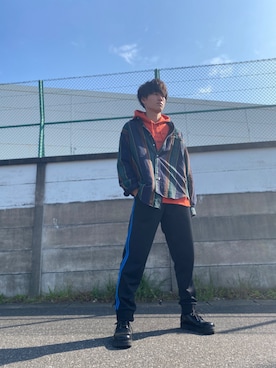 児玉 葵さん（メンズ・176cm）の春コーディネート