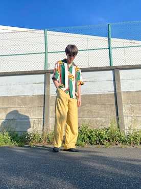 児玉 葵さん（メンズ・176cm）の夏コーディネート