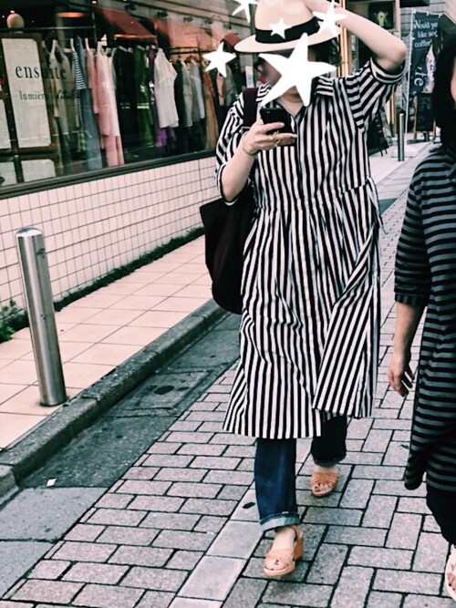 ゆ Marimekkoのワンピースを使ったコーディネート Wear ゆ Marimekkoのワンピースを使ったコーディネート Wear