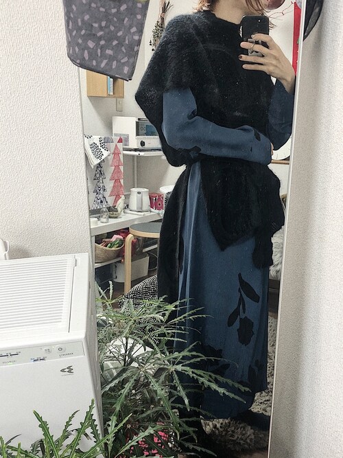 ゆ Marimekkoのワンピースを使ったコーディネート Wear ゆ Marimekkoのワンピースを使ったコーディネート Wear