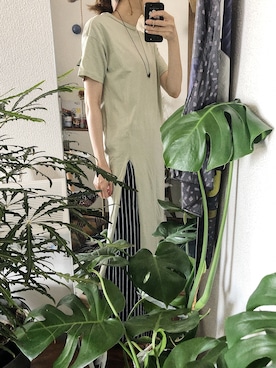「Steven Alan（スティーブンアラン）のアイテム（シューズ）」を使った、ゆさん（レディース・165cm）の夏コーディネート