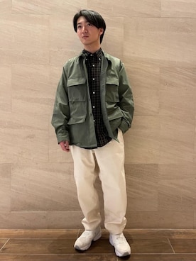 「RECOMMEND  ITEM STYLING」｜紙屋和磨さん（メンズ・165cm）の冬コーディネート