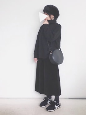 「Dr.Scholl（ドクターショール）のアイテム」を使った、SACHIさん（レディース・150cm）の冬コーディネート