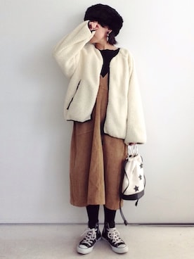 SACHIさん（レディース・150cm）の冬コーディネート