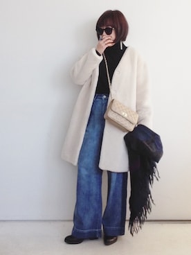 SACHIさん（レディース・150cm）の冬コーディネート