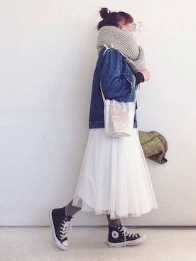 SACHIさん（レディース・150cm）の冬コーディネート