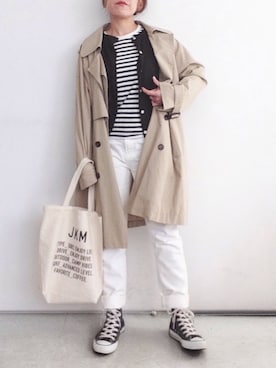 「Ms.yuu by Nothing And Others（ミスユーバイナッシングアンドアザーズ）のアイテム」を使った、SACHIさん（レディース・150cm）の春コーディネート