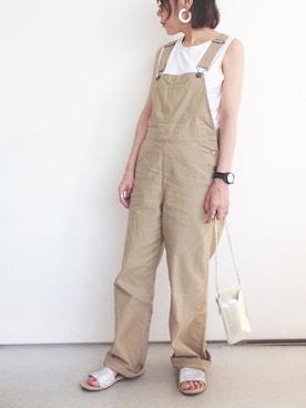 「PAPILLONNER（パピヨネ）のアイテム（PC・スマホグッズ/家電）」を使った、SACHIさん（レディース・150cm）の夏コーディネート