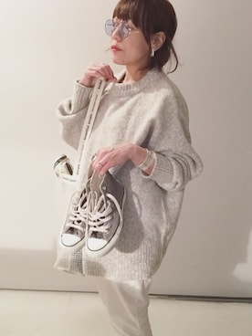 SACHIさん（レディース・150cm）の冬コーディネート