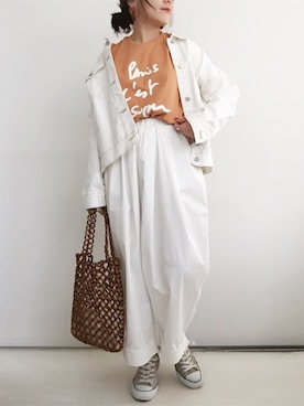 SACHIさん（レディース・150cm）の春コーディネート