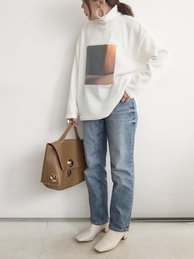 「queite（ケイト）のアイテム」を使った、SACHIさん（レディース・150cm）の秋コーディネート