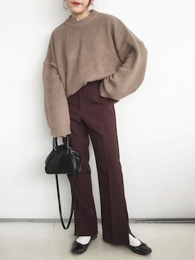 「queite（ケイト）のアイテム」を使った、SACHIさん（レディース・150cm）の冬コーディネート