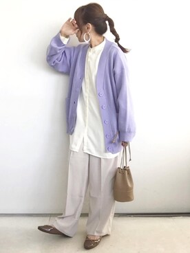 「シャーベットカラー」｜SACHIさん（レディース・150cm）の冬コーディネート