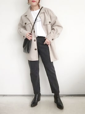 「11AM（-）のアイテム」を使った、SACHIさん（レディース・150cm）の春コーディネート