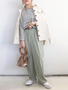 SACHIさん（レディース・150cm）の春コーディネート