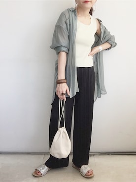 SACHIさん（レディース・150cm）の夏コーディネート