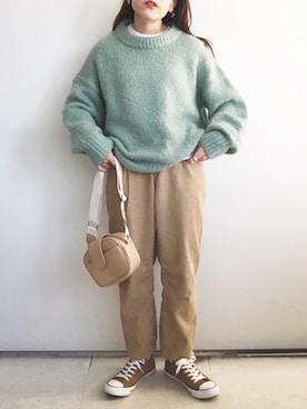 SACHIさん（レディース・150cm）の冬コーディネート