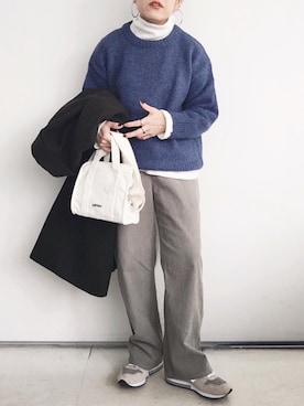 SACHIさん（レディース・150cm）の冬コーディネート