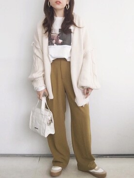 SACHIさん（レディース・150cm）の冬コーディネート